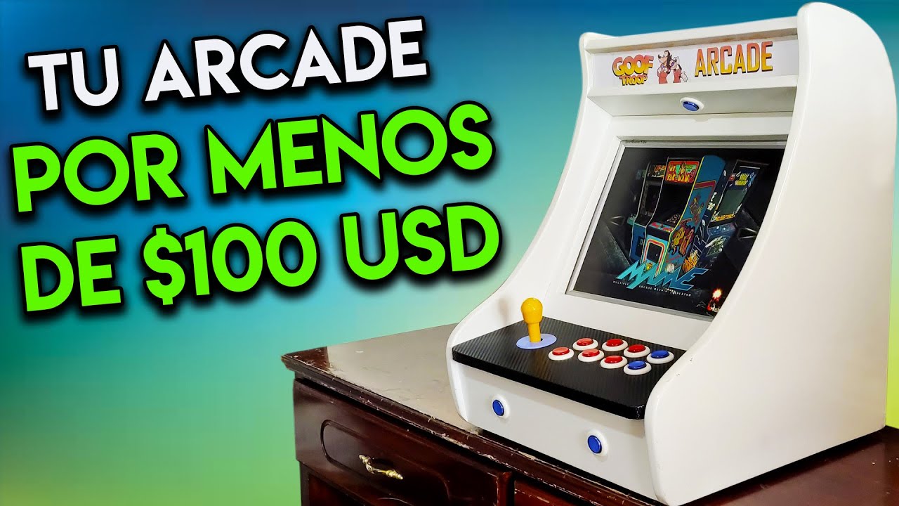 Construye tu Máquina Arcade Retro por menos de $100 | Guía de Construcción
