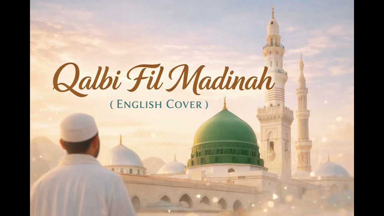 My Heart is in Madinah ❤️ | Qalbi Fil Madinah English Cover | Beautiful Islamic Nasheed
