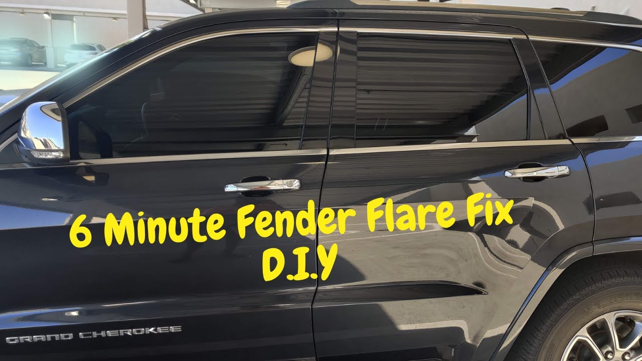 How to Change Rear Fender Molding on 2014 Jeep Grand Cherokee in Under 6 Minutes