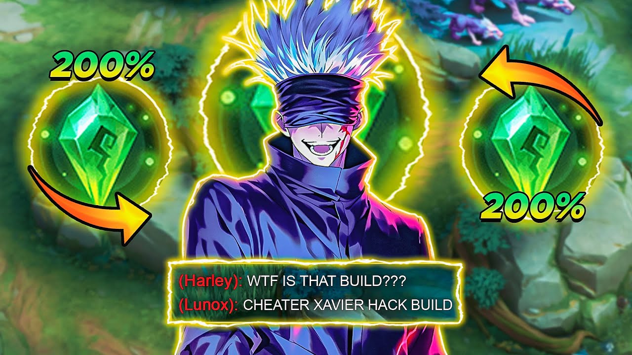 WTF! THE ULTIMATE GLOBAL XAVIER BEST 1 HIT BUILD! 200% DAMAGE HACK?😱 | XAVIER BEST BUILD 2025 | MLBB