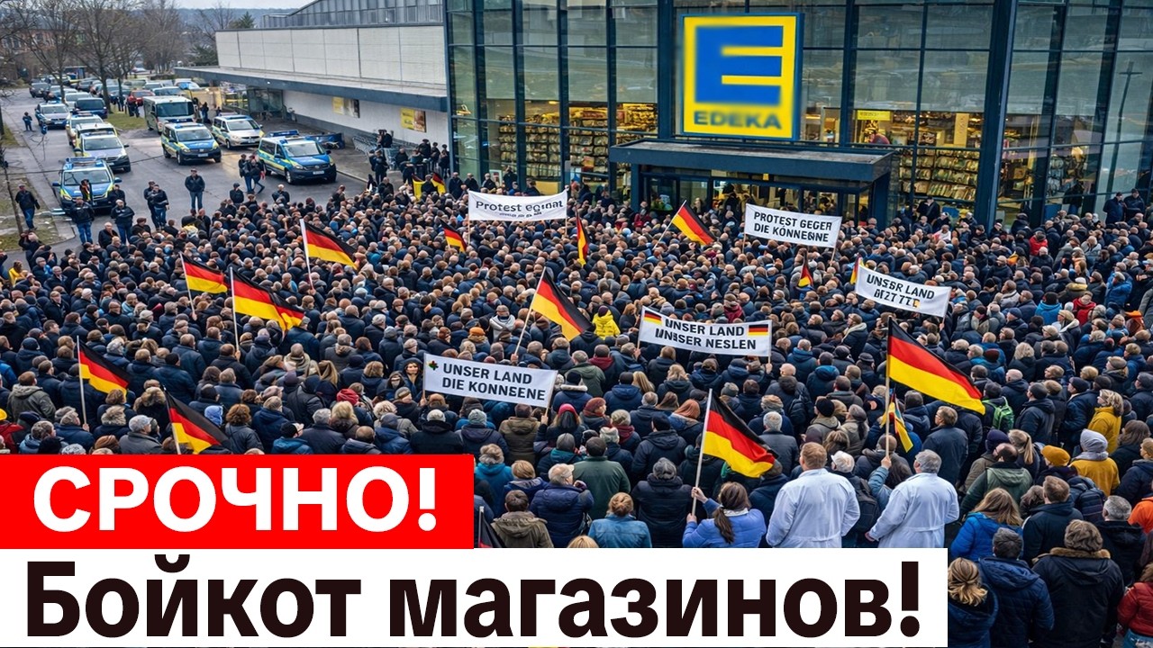 8 супермаркетов в Германии оказались в центре скандала!