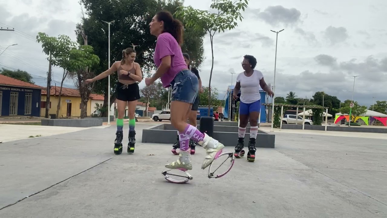 Kangoo dance na praça 💃🏾#kangoodance #meumaranhao 