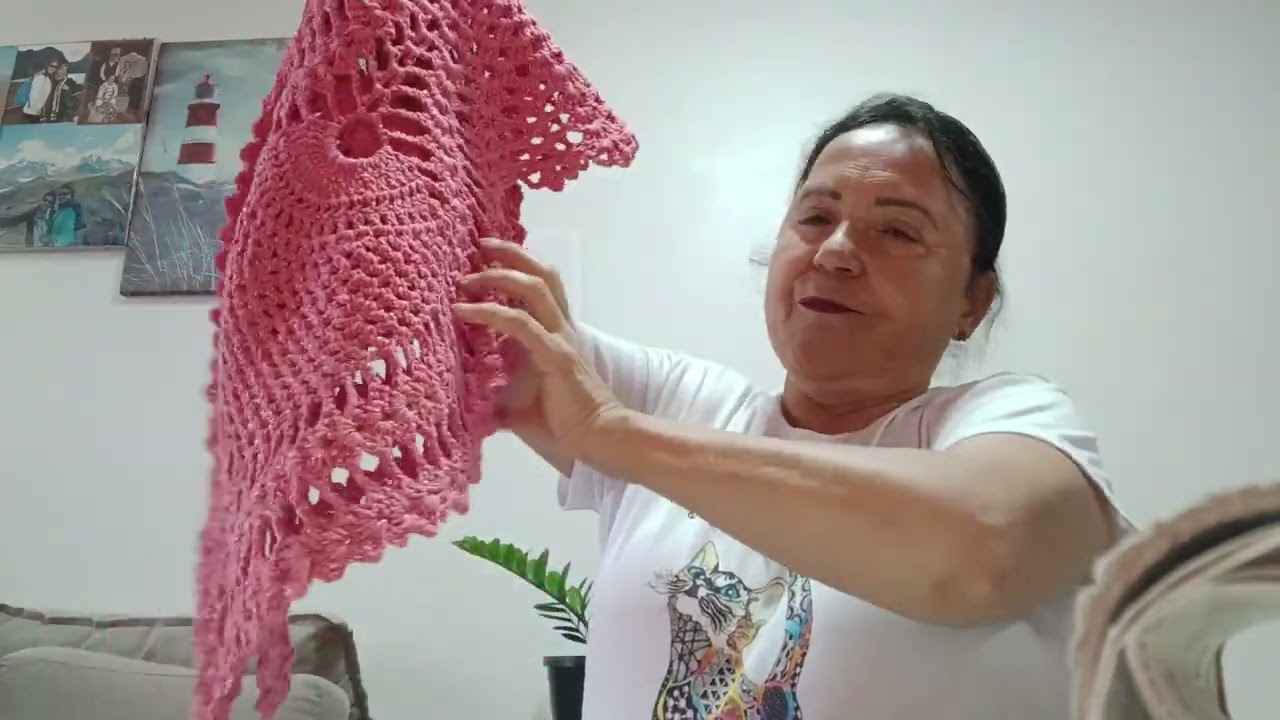 Apresentaçao de peças  de croche, meus trabalho e inspirações