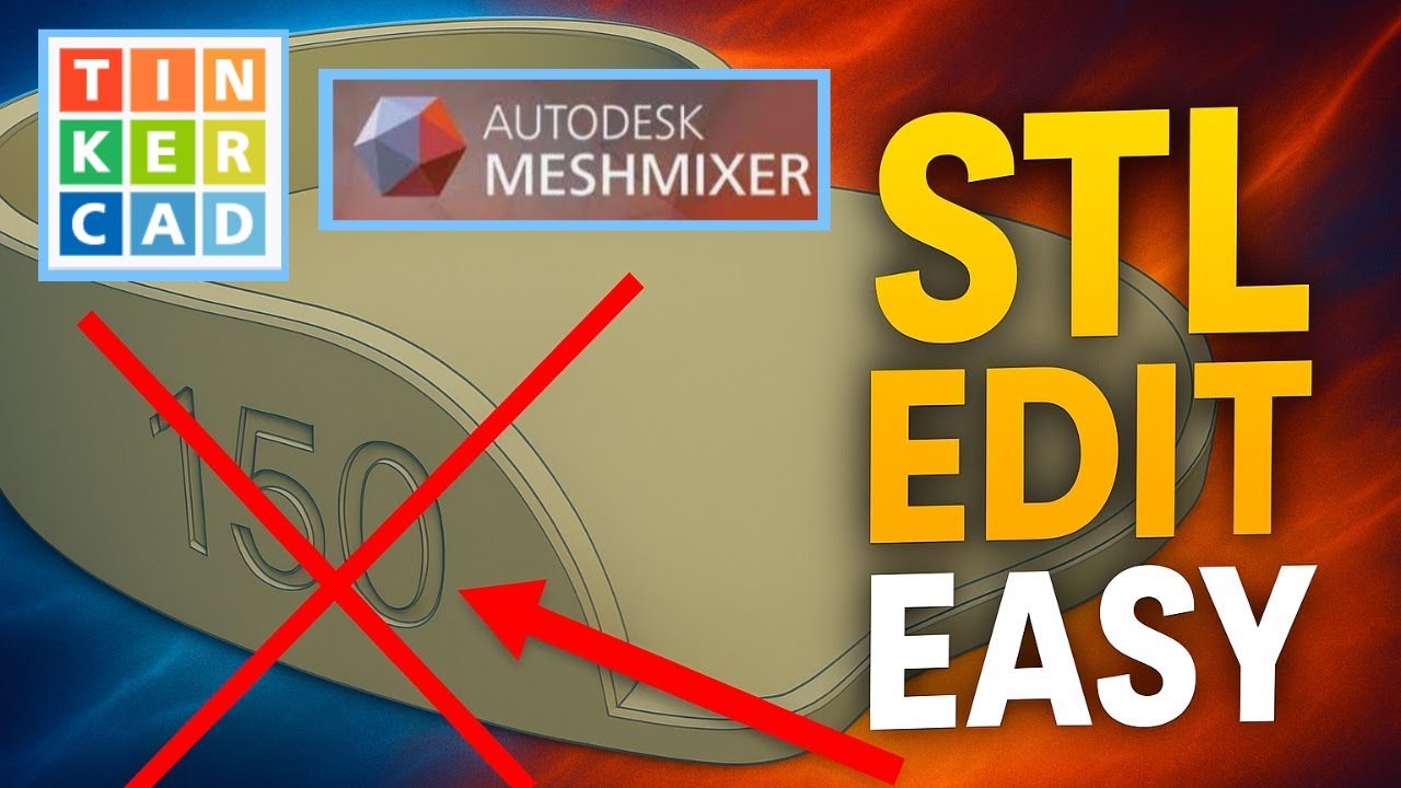 3 простых способа редактирования STL-файла с помощью Tinkercad и Meshmixer