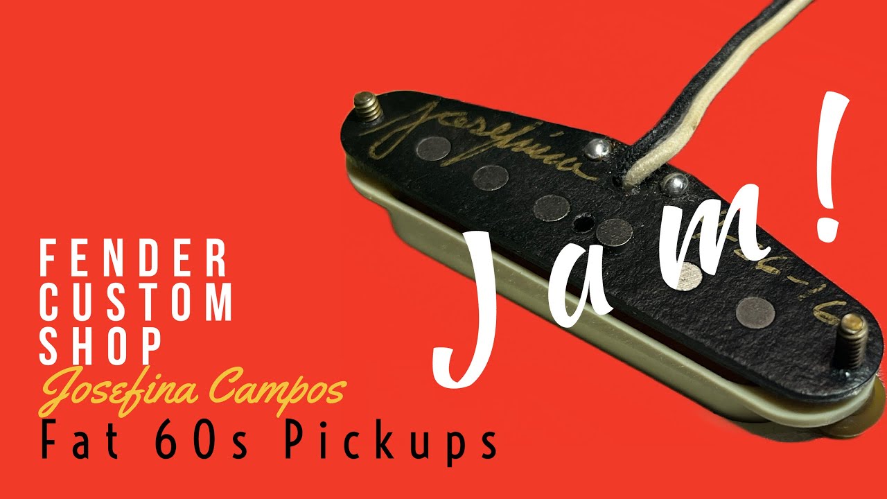 Jam with Fender Josefina Campos Fat 60s pickups and Two Rock Silver Sterling Signature