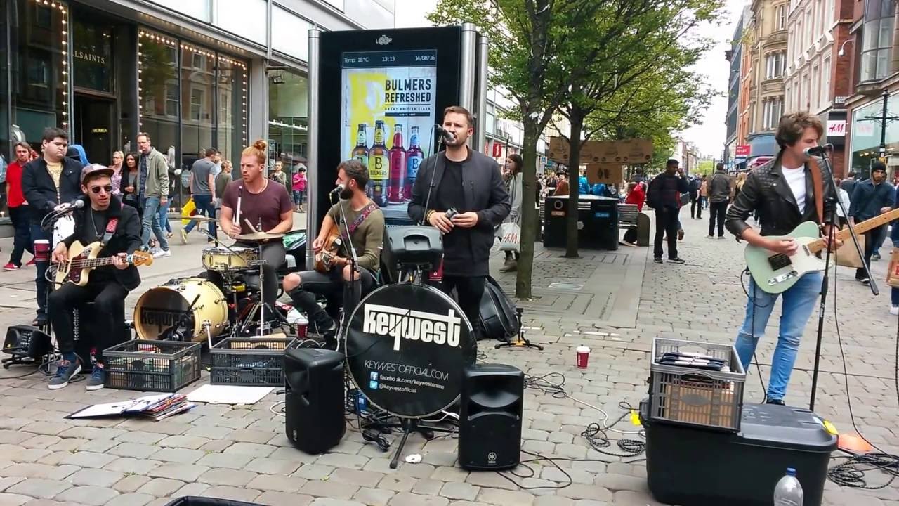 Keywest - street band , Manchester