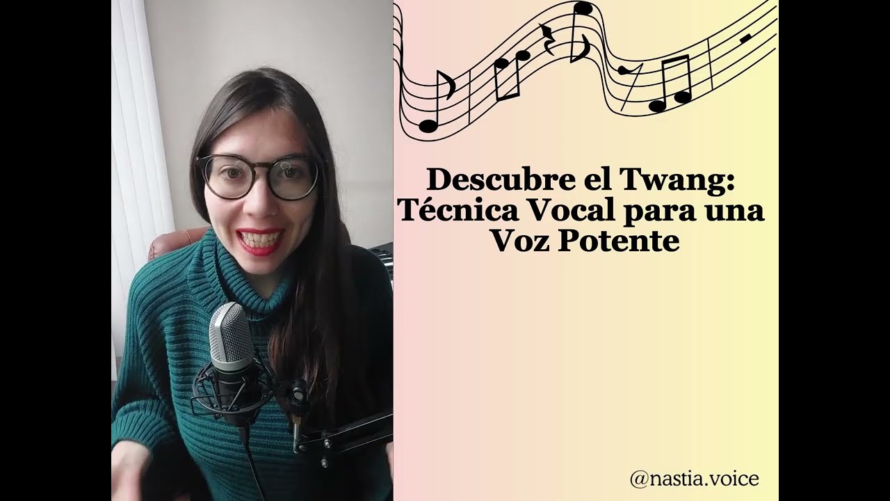 Descubre el Twang: Técnica Vocal para una Voz Potente