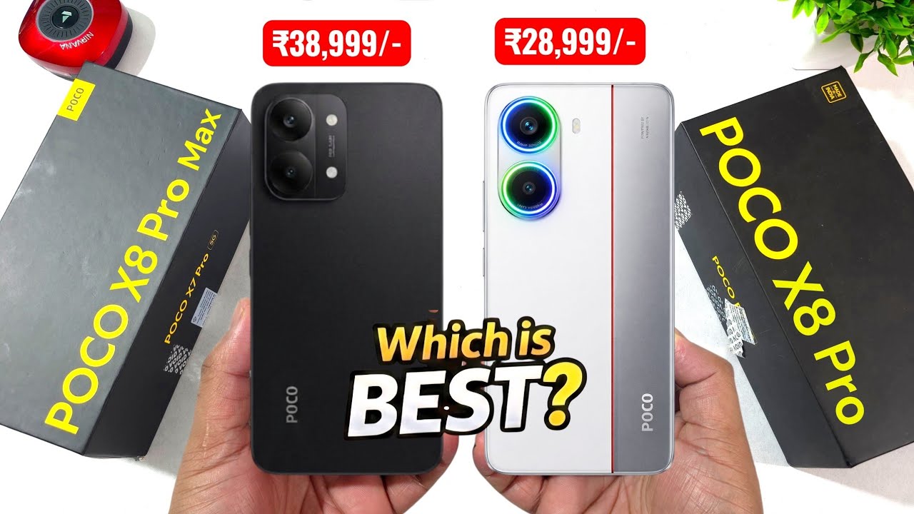 Сравнение POCO X8 Pro и X8 Pro Max: какой лучше? 🔥🔥🚀🚀🚀 #pocox8pro