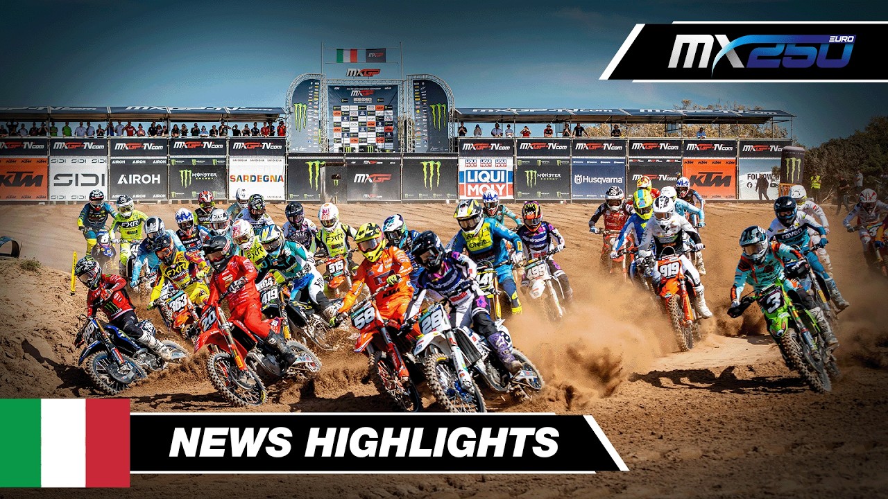 News Highlights EMX250 Race 1 | 2026 MXGP of Sardegna