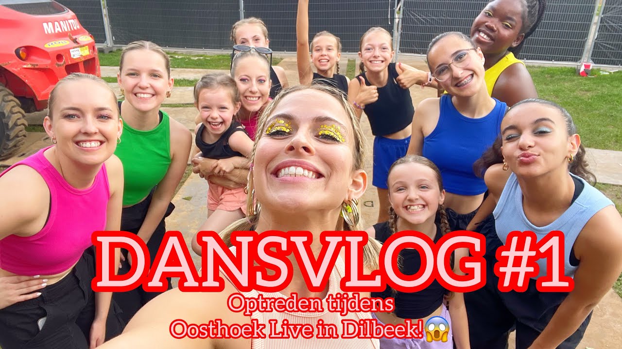 DANSVLOG #1 | Optreden tijdens Oosthoek Live in Dilbeek 😱🤩