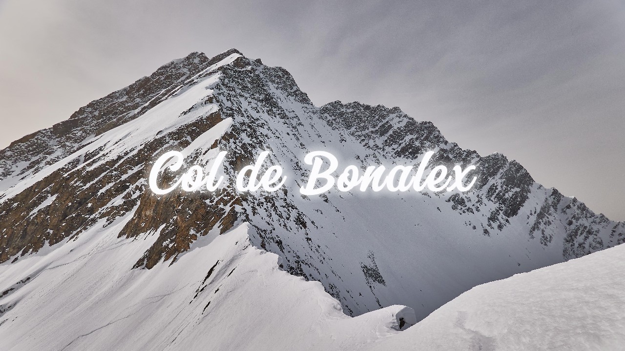 Col Bonalex, ski alpinisme vallée d'Aoste GoPro hero12