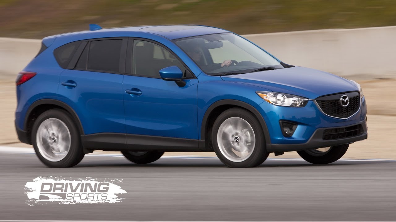 Driving Sports TV - 2013 Mazda CX-5 Skyactiv Reviewed & Track Driven