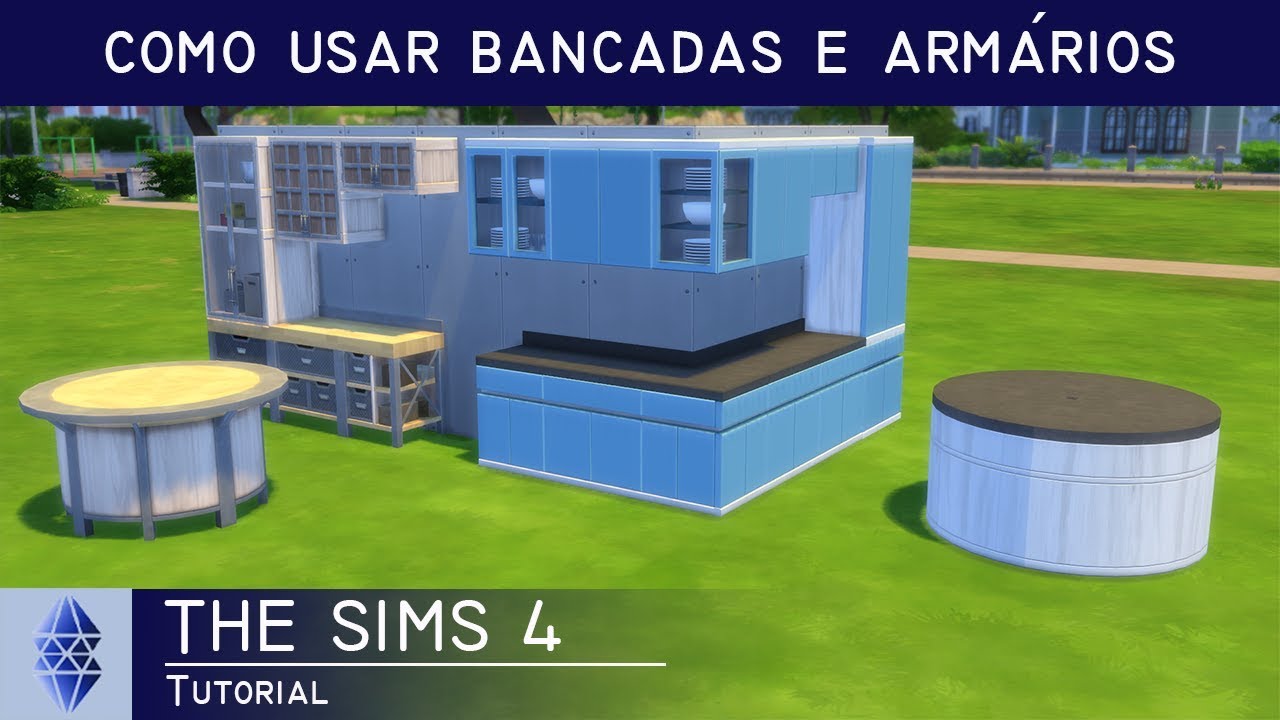 The Sims 4 | Como Usar Bancadas E Armários
