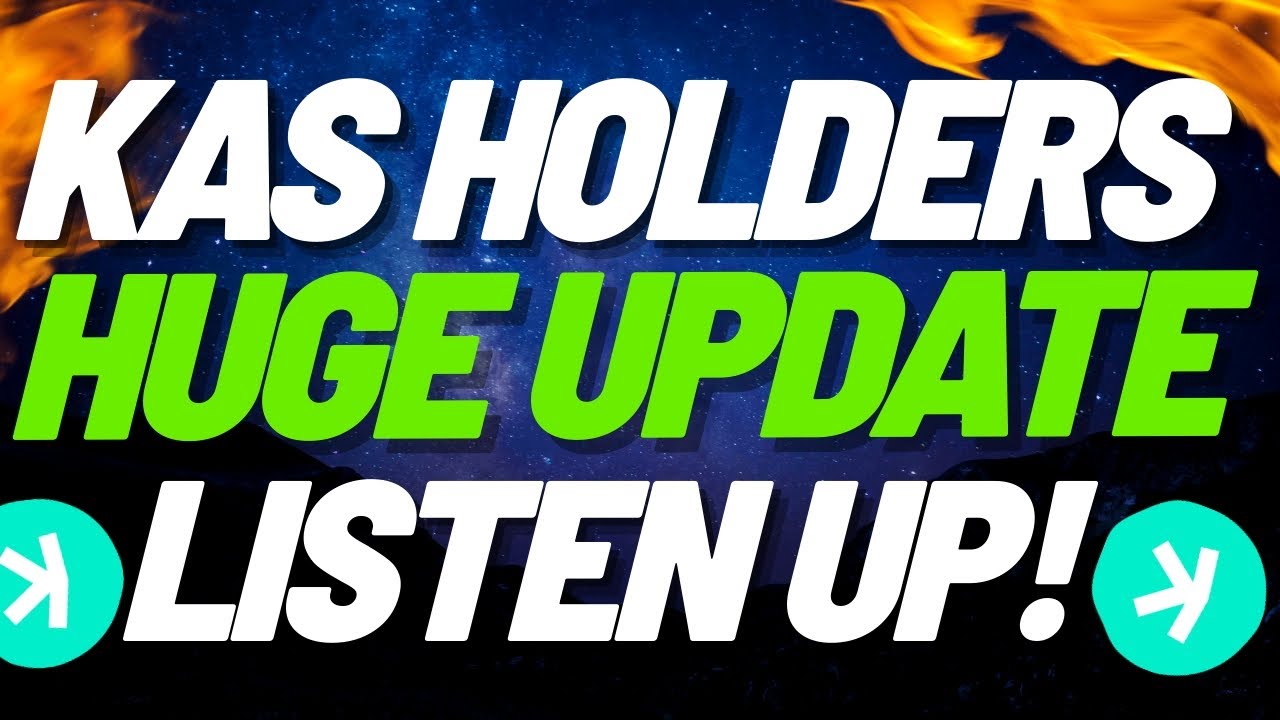 IMPORTANT KASPA UPDATE 🚨 | DON'T PANIC KASPA HOLDERS HERE IS WHY 🚨 | KASPA CRYPTO NEWS TODAY