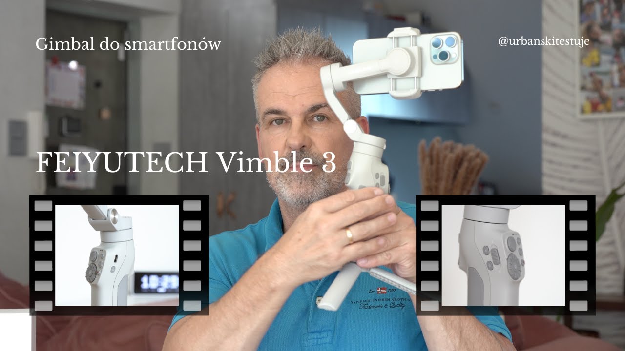 Gimbal FeiyuTech Vimble 3 najlepszy jaki testowałem.