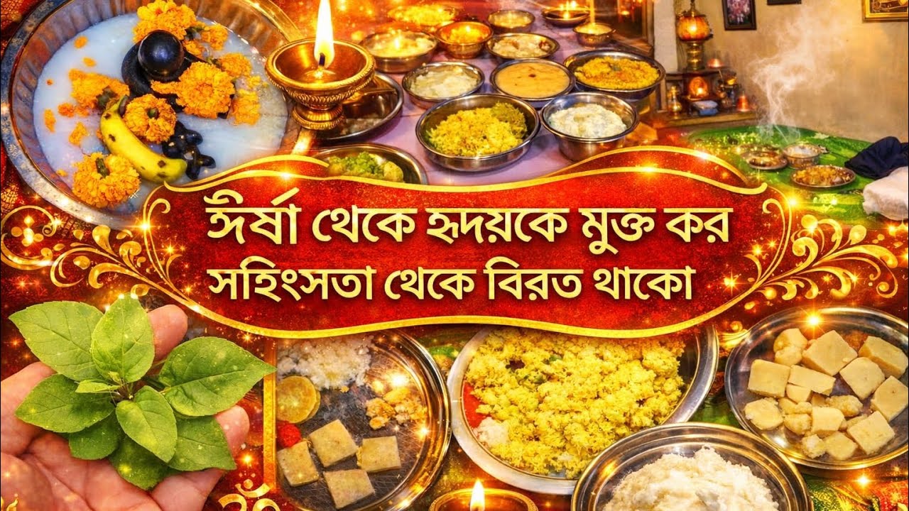 🌺🌿নিজের হাতে ভোগ রান্না করলাম, বাড়ির সবাই মিলে শিবরাত্রি ব্রত পালন করলাম 🙏🌺🌿