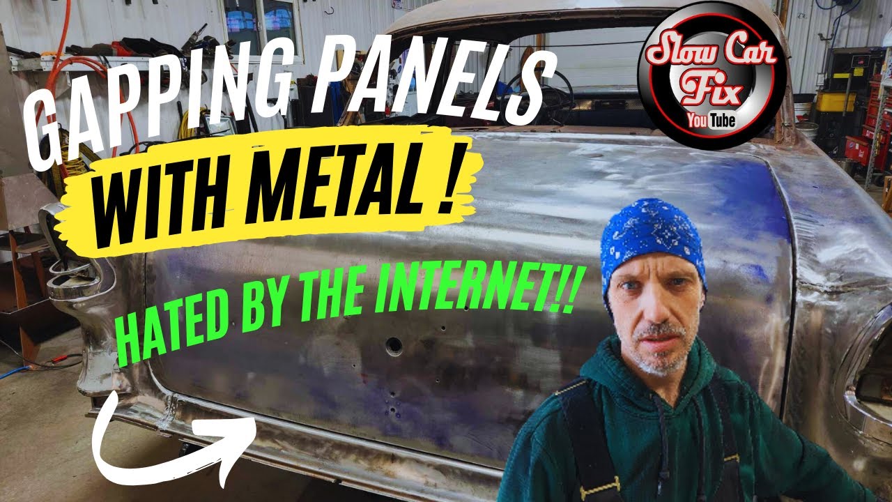 Gapping Body Panels - Tri Five 2 Door Conversion