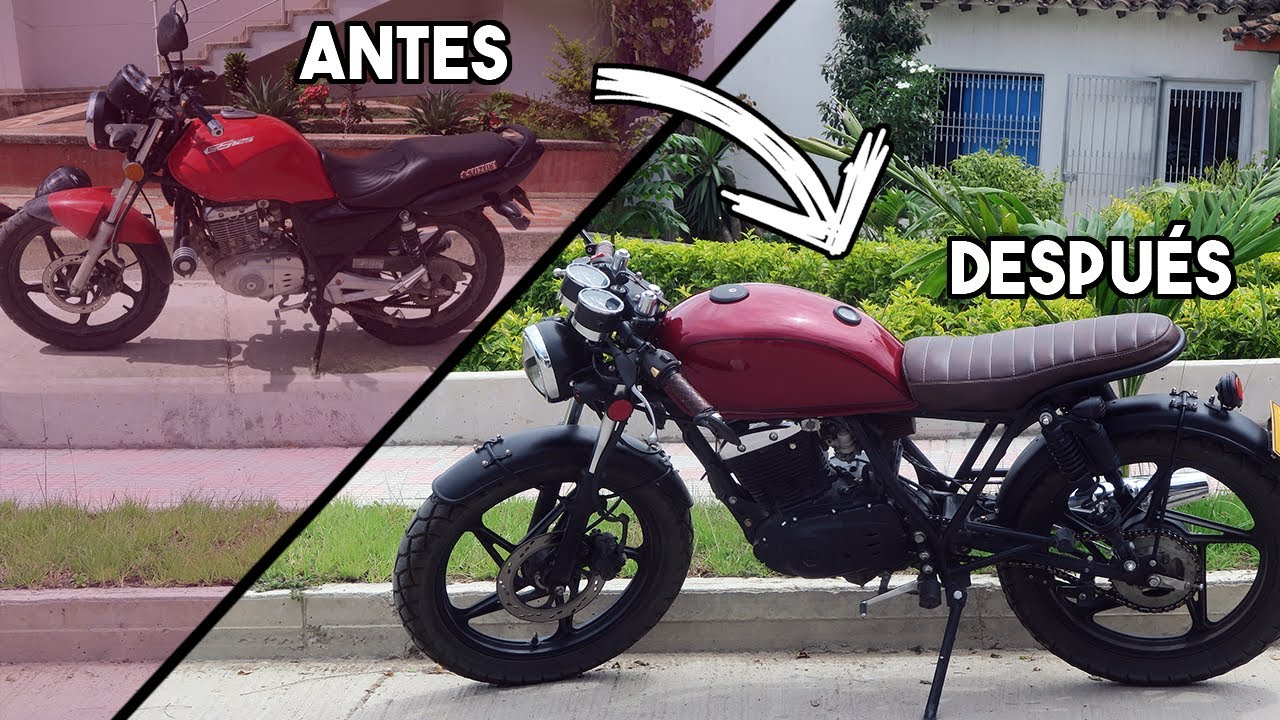 Como construir tu propia Cafe Racer con Poco Dinero 💸 | Paso a Paso