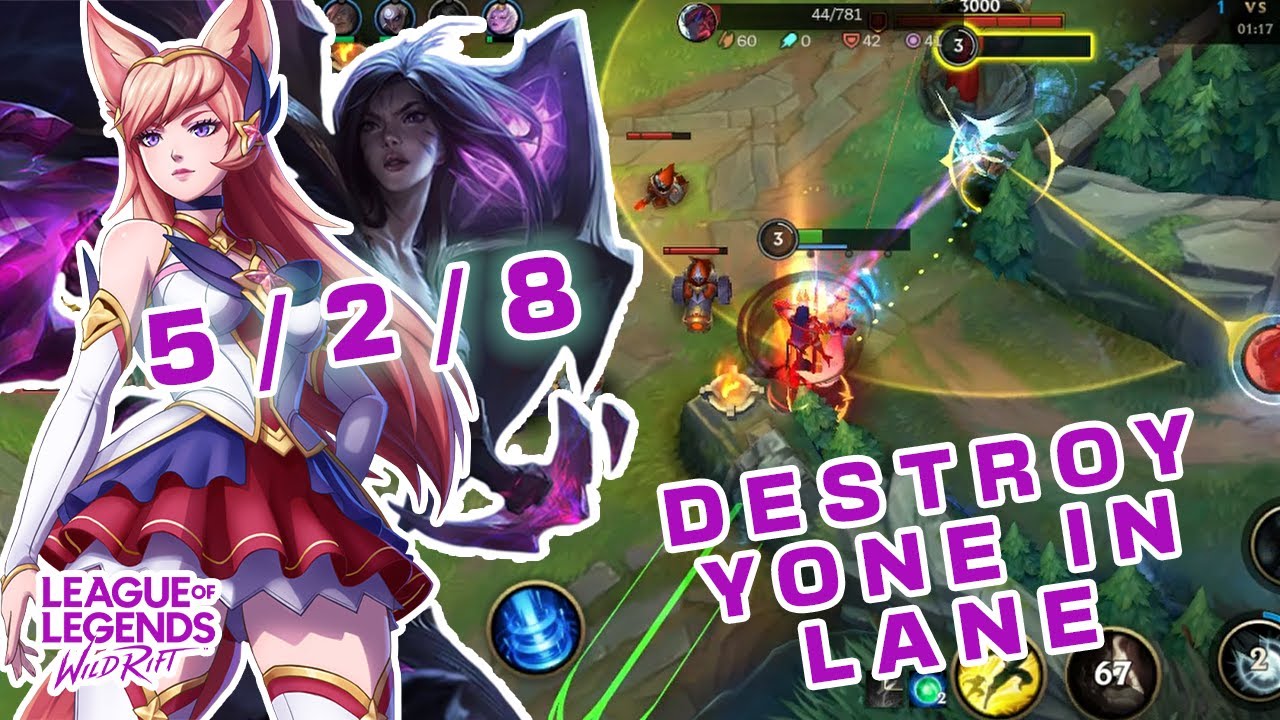 Challenger Ahri COMPLETLY GAPPING Yone | Ahri Wild Rift Ranked Gameplay