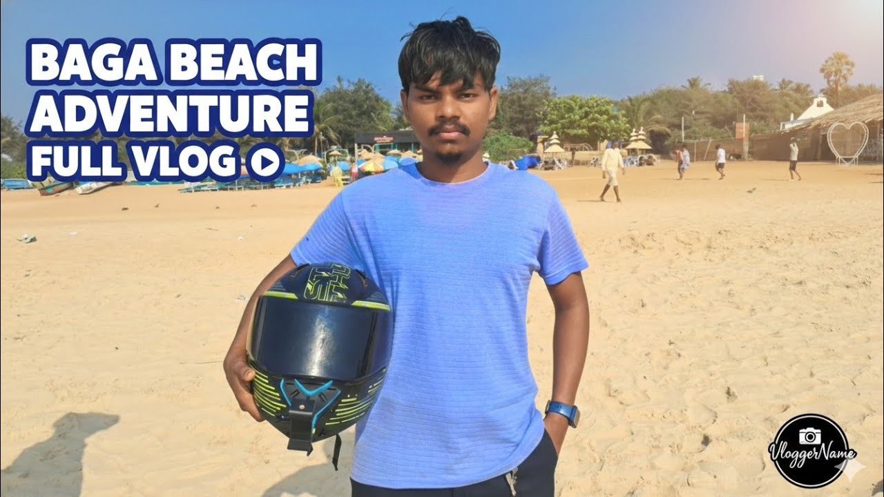 Baga beach ⛱️ full enjoy 