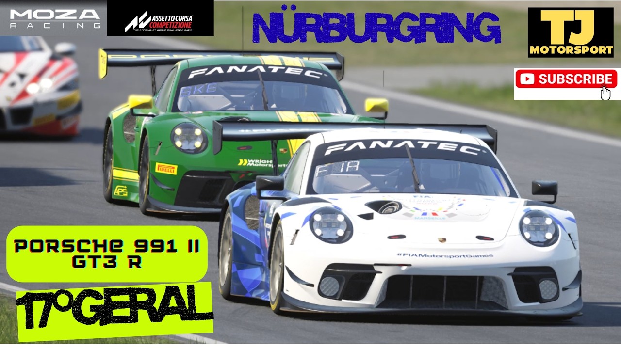 Sem Erros, Só Consistência | Do 20º ao 17º no Nürburgring |  #assettocorsacompetizione