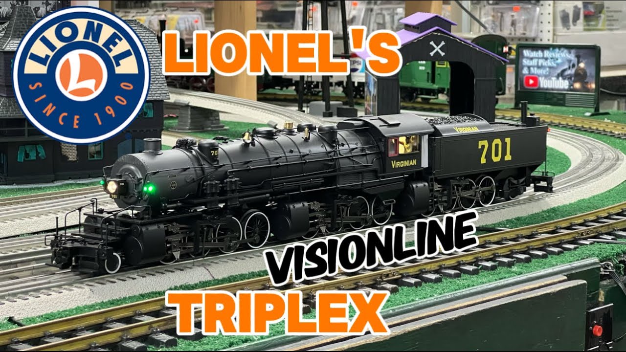 Lionel's NEW VisionLine Triplex Locomotive have Arrived!