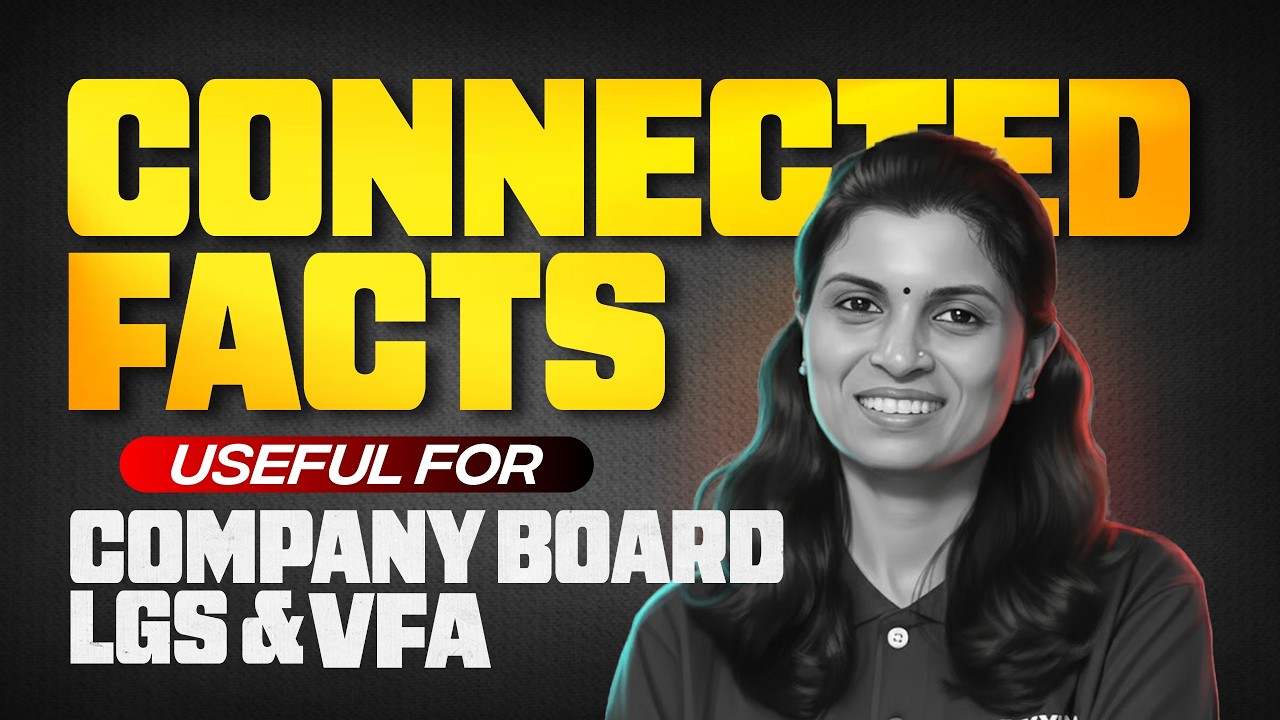 Connected Facts | Useful for Company Board LGS & VFA | Xylem PSC