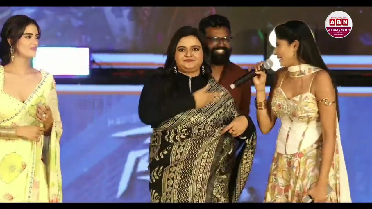 Rohini, Trinadha Rao Nakkina & Kavya Thapar Dance on Stage | Nenu Ready Song Launch Event