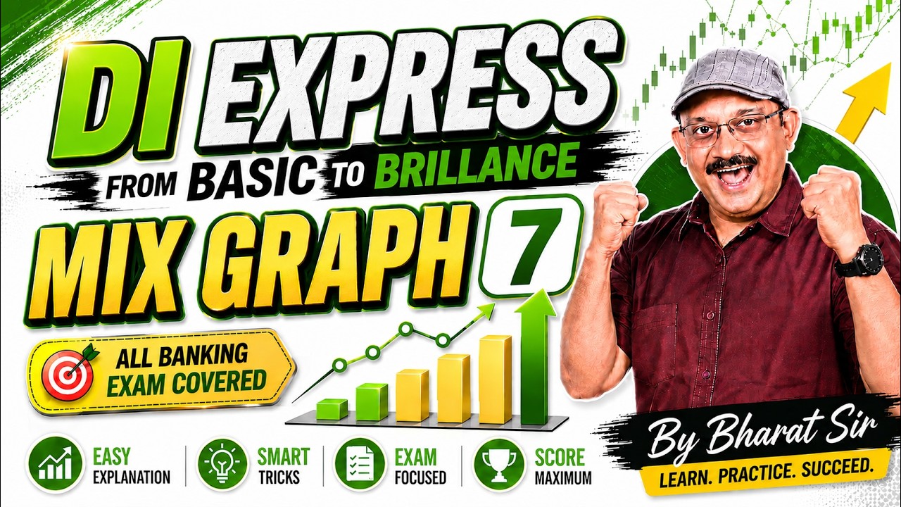 DI Express Mix graph - 07 |#caseletdi #datainterpretation #venndiagrams #sbi #sbipo #ibps #ibpspo