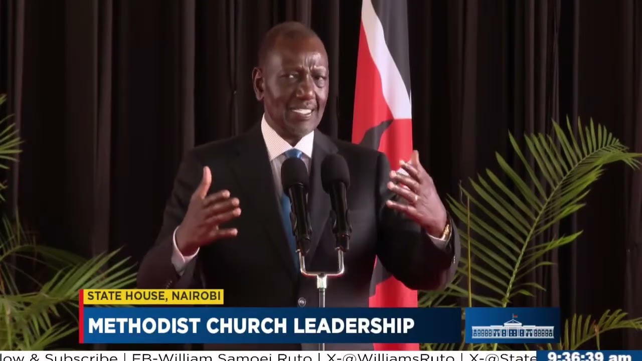 Ruto to Methodist : Kumbe niko na Deputy Mzuri Sababu Yenu?