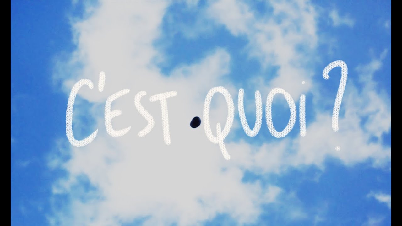 C'EST QUOI ? ❘ Prosopopée