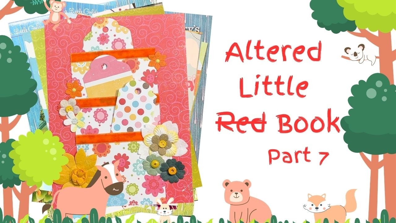 Altered Little Red Book: Journal Cards Belly Band