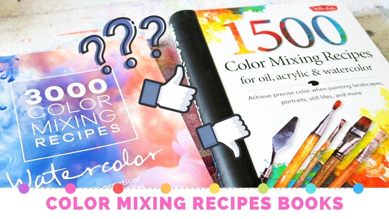 Color Mixing Recipes Books Review!