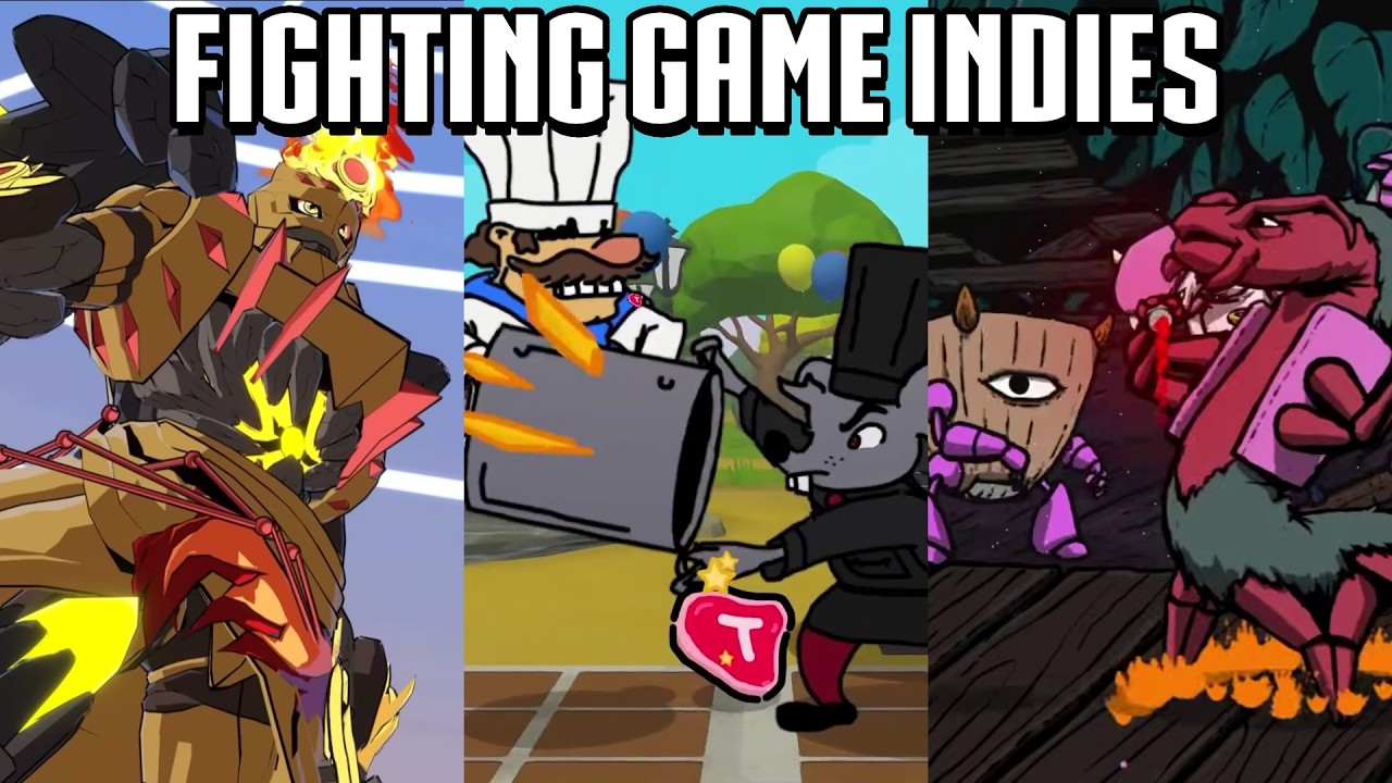 Lets Look at Many New Amazing Indie Fighting Games! - Indie Showcase