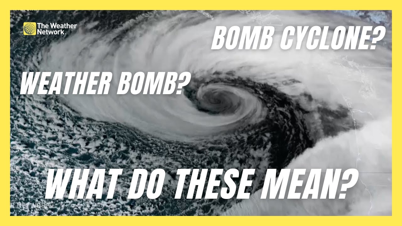 Explaining What a Weather Bomb/Bomb Cyclone Is