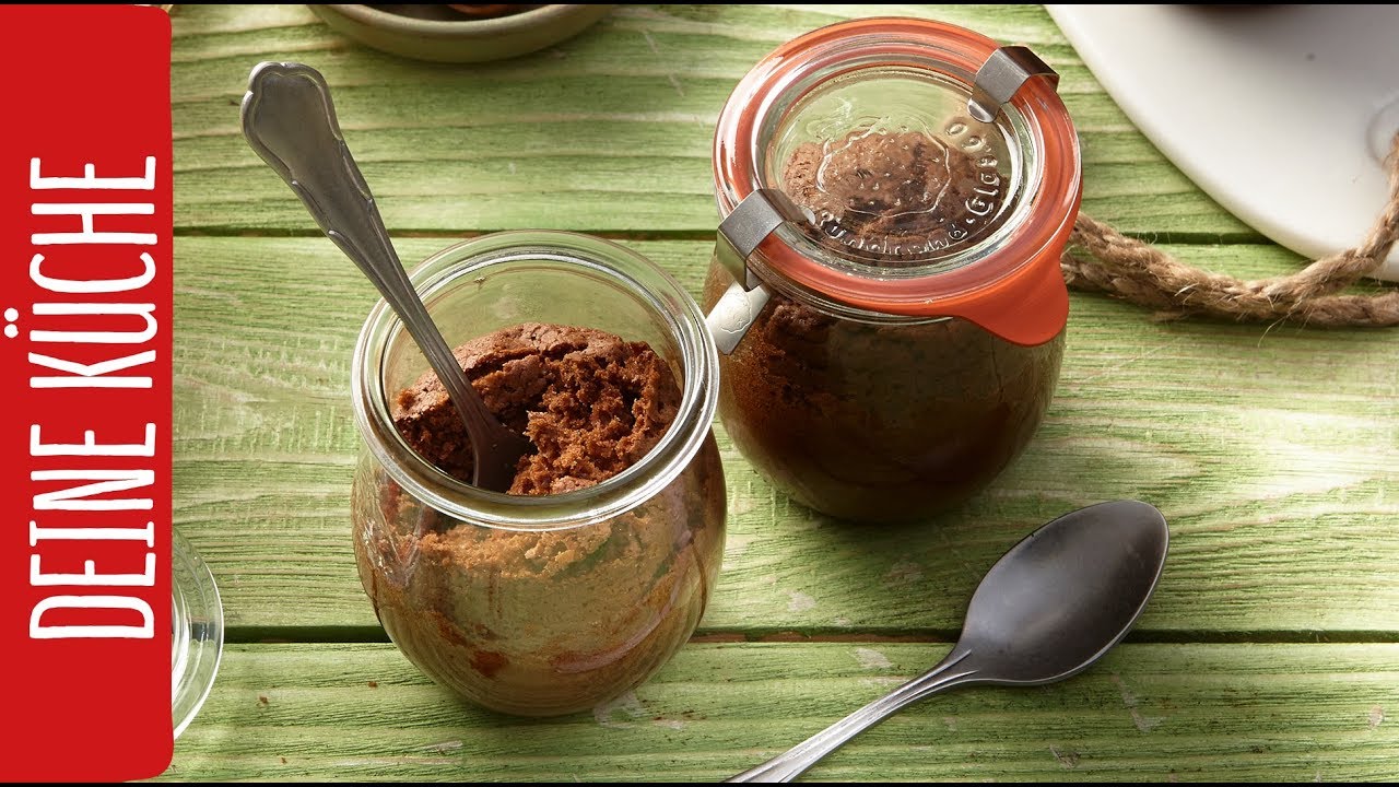 Schokokuchen mit Überraschung im Glas | REWE Deine Küche