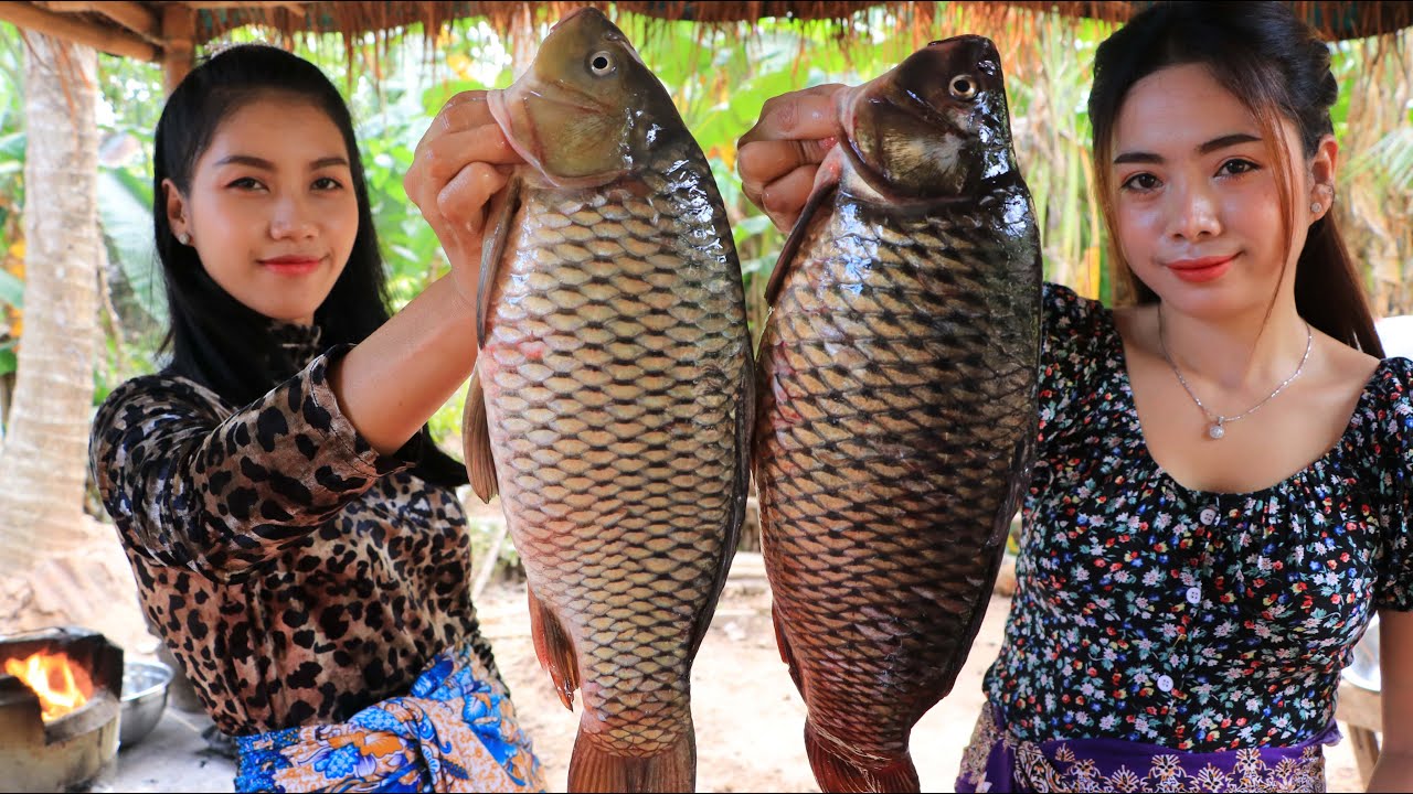 Yummy cooking fish fry with vegetable recipe - Natural Life TV