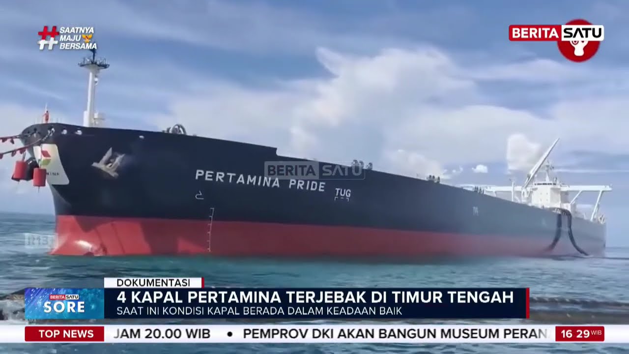 4 Kapal Pertamina Terjebak di Timur Tengah Akibat Perang AS-Iran #Beritasatu