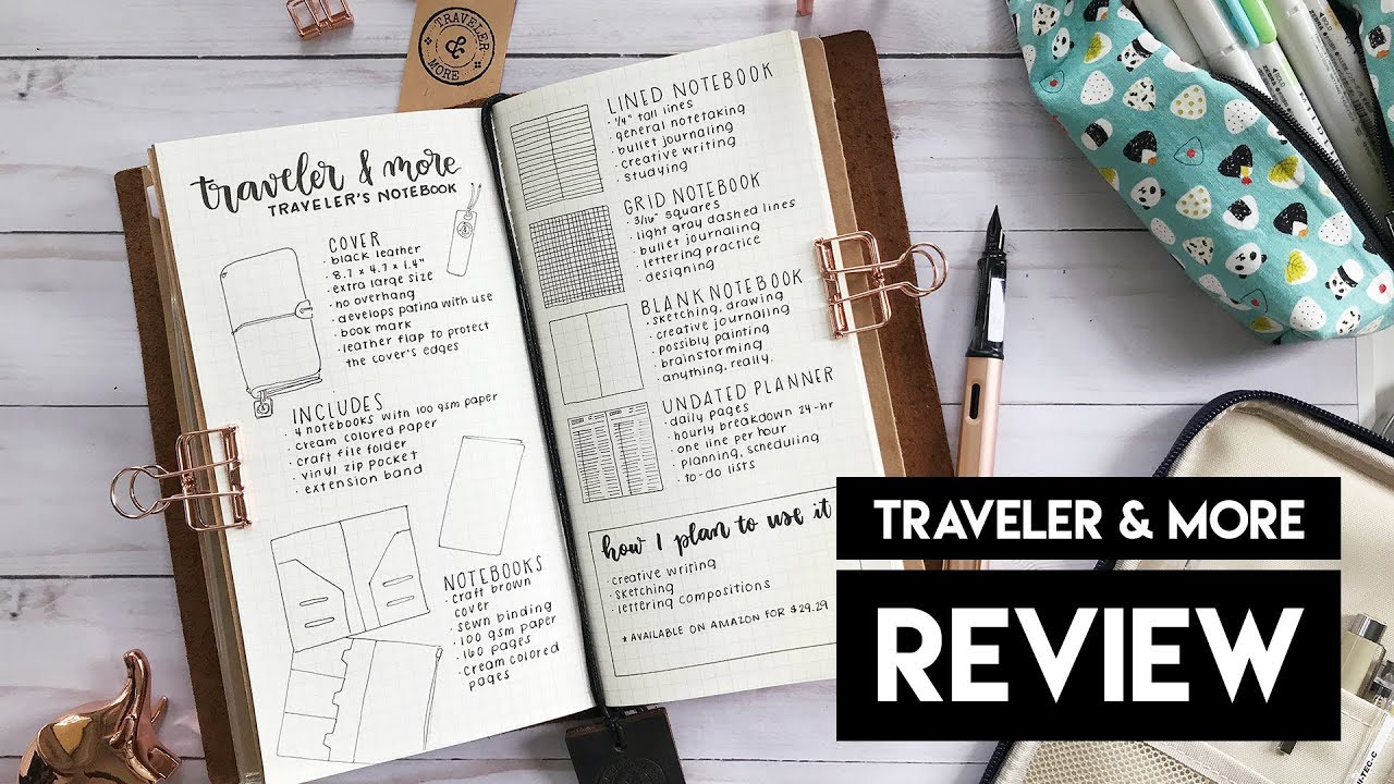 Traveler & More Notebook Review · Traveler's Notebook Alternative?
