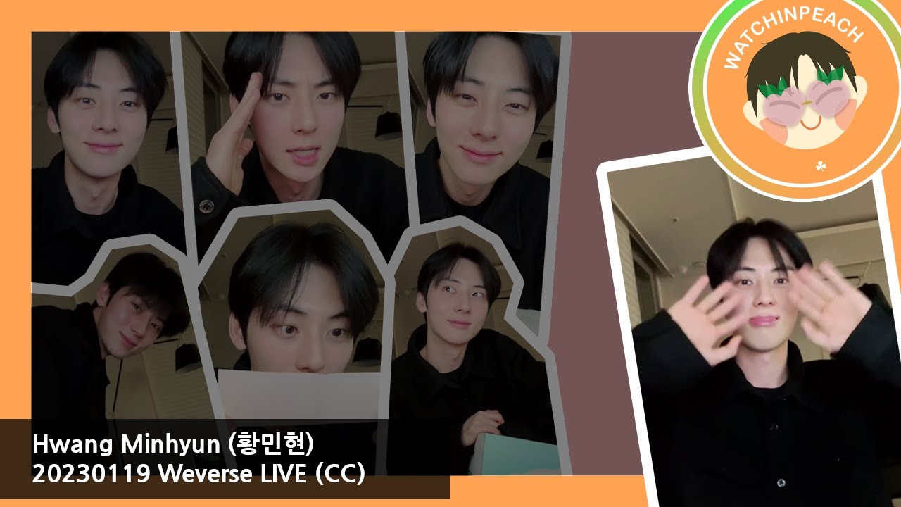 [ENG CC] MINHYUN W-LIVE 230119 ‹🧡› | 황민현 (Hwang MinHyun)