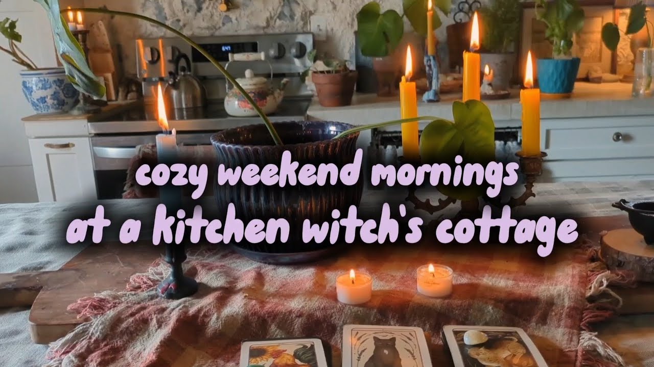 a practical magic weekend☕ #practicalmagic #witch #cozyvlog #witchcraft #cottage #cottagelife