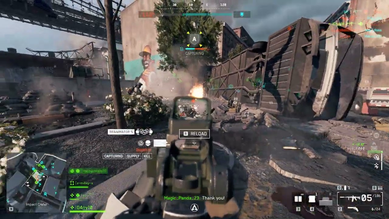 Battlefield 6 10 kill streak. 9 people 1 incendiary grenade.