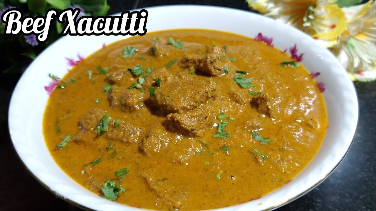 EASY AND TASTY Goan Beef Xacutti recipe | by Chef Pinto
