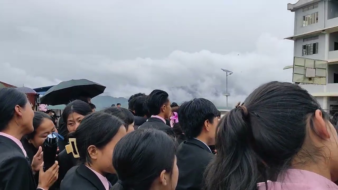 St Joseph college, ukhrul Freshers meet 