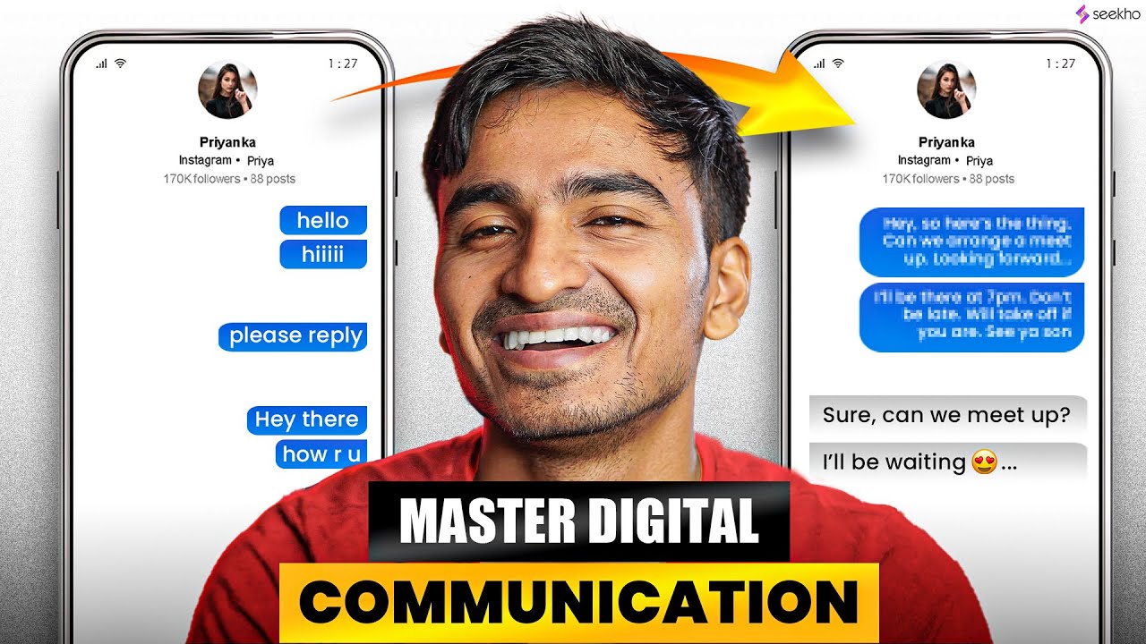 Master Digital Communication in 2025! 💻📱 | Ft. Avinash Kumar | #seekho #communication