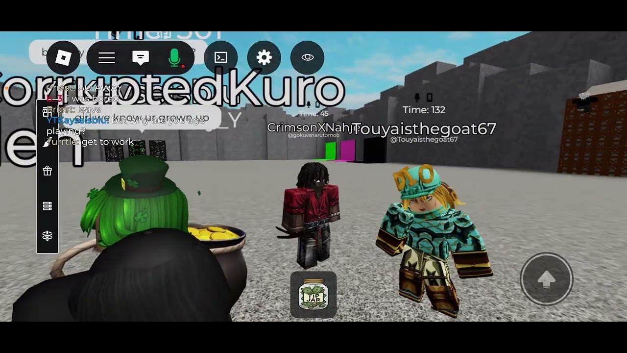 Weird  shenanigans on Roblox 