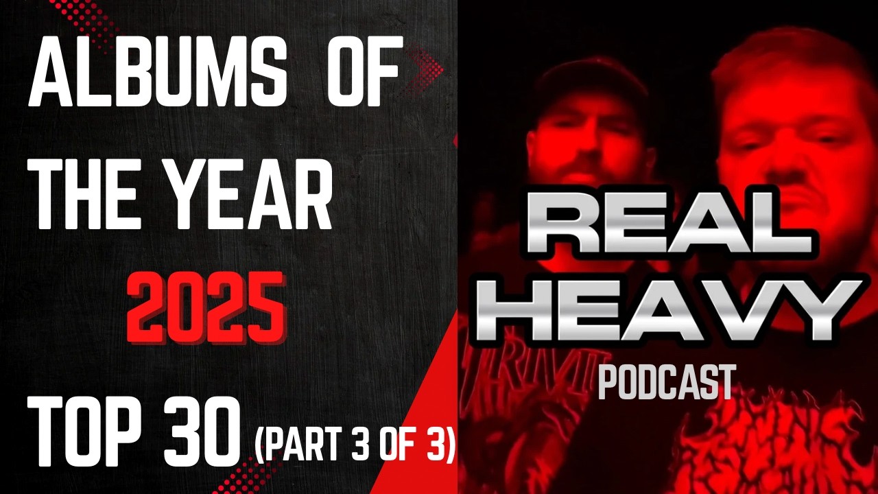 TOP 30 ALBUMS OF THE YEAR - 2025 (part 3 of 3)