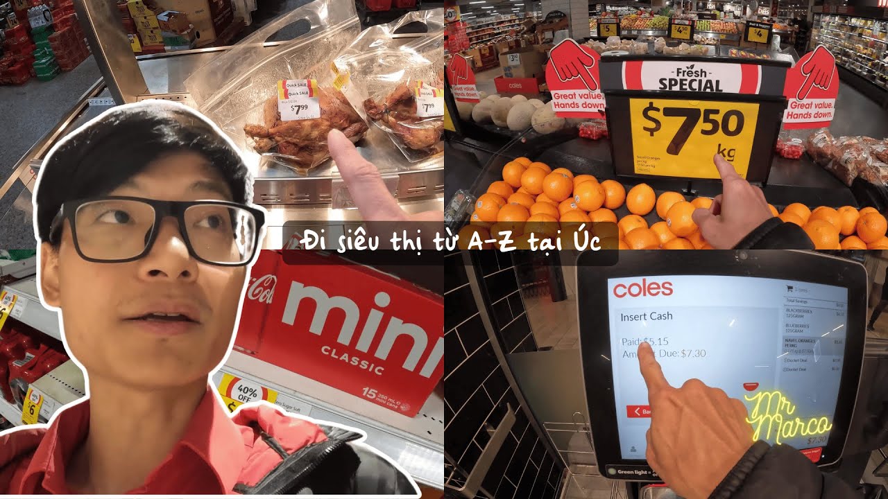 49 | Sydney | Coles | Bankstown | Kinh Nghiệm Đi Siêu Thị Ở Úc | Tưởng Không Rẻ Mà Rẻ Không Tưởng