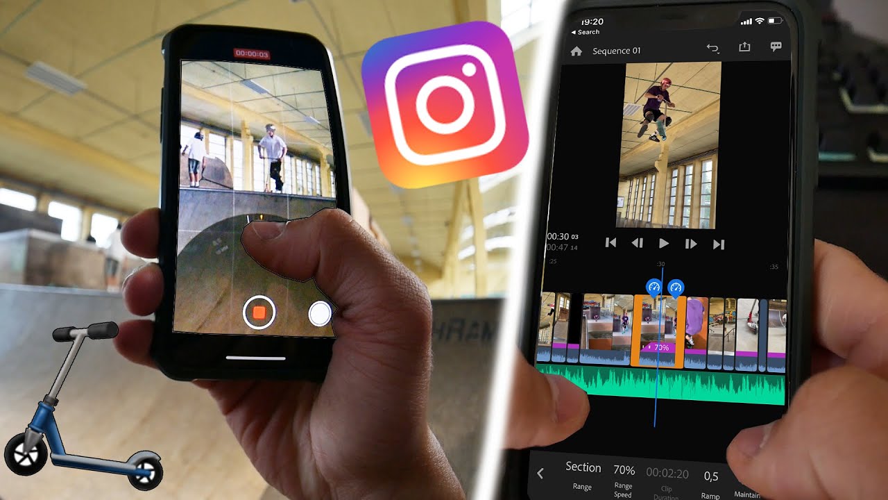 Jak NAGRYWAĆ i MONTOWAĆ INSTACLIPY?! 🤩 Poradnik ft. Antek 🛴