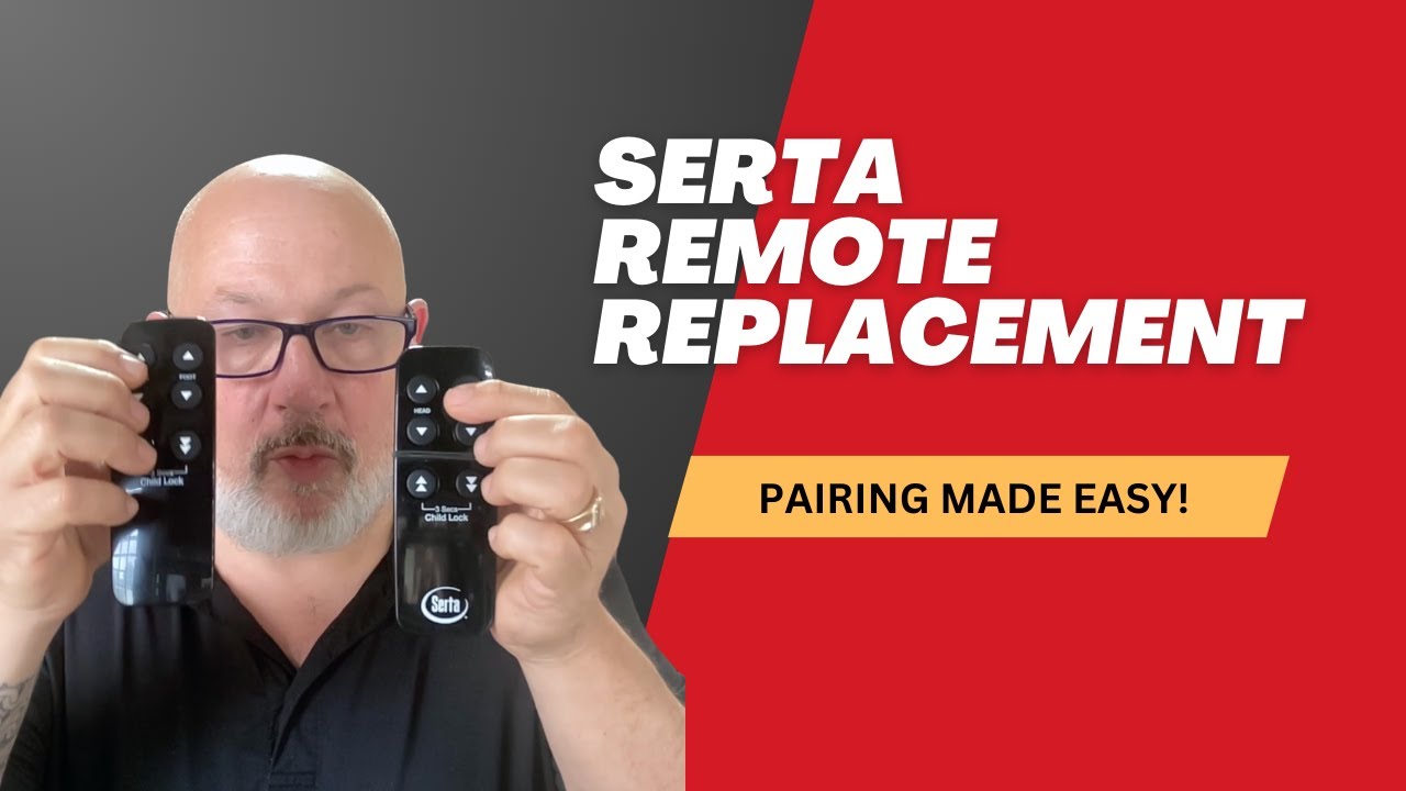 How to Pair a Replacement Remote to a Serta Motion Slim Adjustable Bed (Easy Fix!)